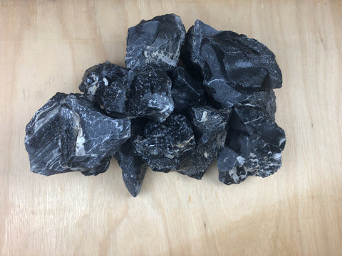 Black Seiryu Stone Bulk